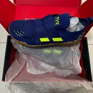 TYR DROPZERO TRAINER- POWERSTRAP 489 ROYAL/LIME